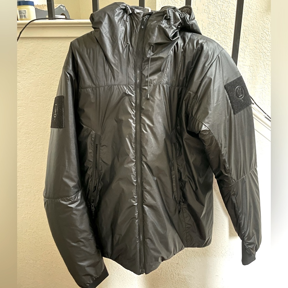 LIKE NEW THRUDARK MEN’S ZIP HOODED ENGAGE JACKET BLACK SIZE XXXL FITS LIKE XL - Picture 7 of 11